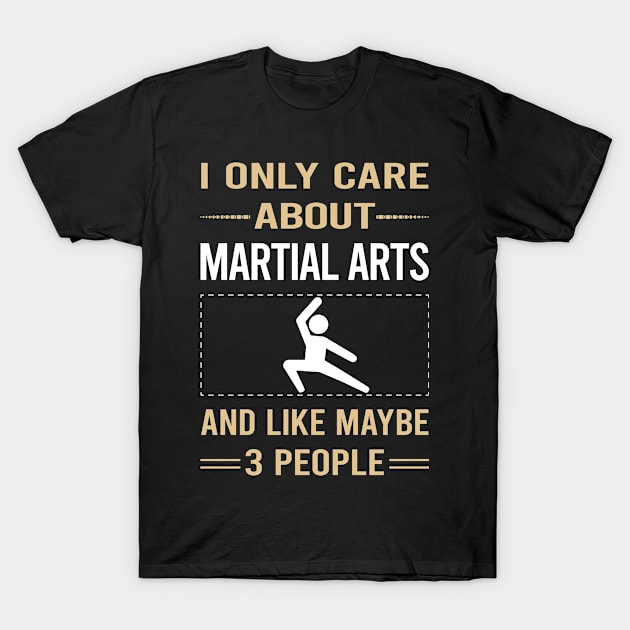 Funny 3 People Martial Arts T-Shirt by symptomovertake